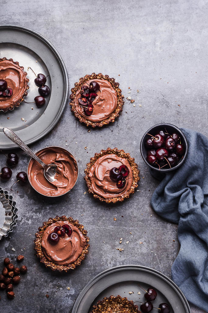 Chocolate tarts for a french restaurant date night | best NJ restaurants for date night | foodwithaview.com