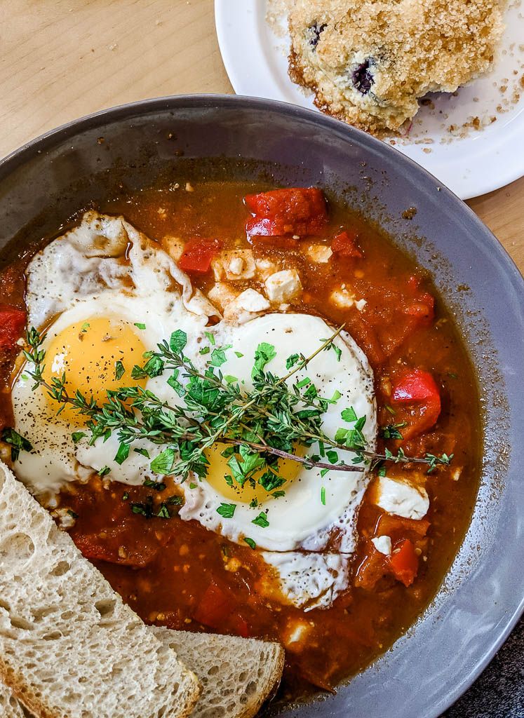 support local restaurants during social distancing | shaksuka at liv breads in millburn nj | foodwithaview.com